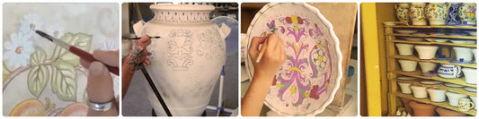Italian Handcrafted & Hand Painted Majolica Italian Ceramics Decorative Pieces | Piccola® Italian Ceramics